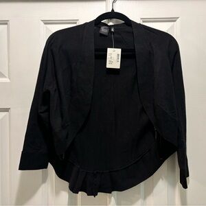 Saks Fifth Avenue Black Label Cardigan with Bow - Size Medium - New With Tags